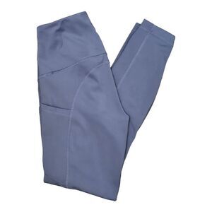Yogalicious Lux Women's Blue Side Pocket Yoga Athletic Leggings XS